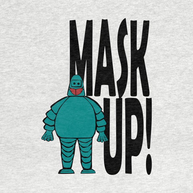 Mask Man Mask Up! by Killer Rabbit Designs